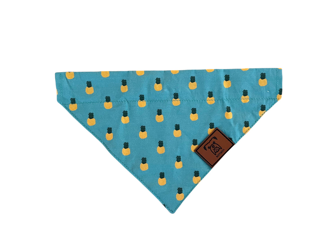 The Golden Pineapple Dog Bandana