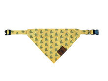 Load image into Gallery viewer, Yellow Dog bandana collar
